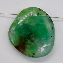 Load image into Gallery viewer, Chyrsoprase 53cts Art Cut Pendant Bead | 32x30x7mm | Green | 1 Pendant Bead |