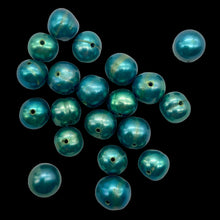 Load image into Gallery viewer, Irish Green 6 to 6.5mm FW Pearl 16" Strand