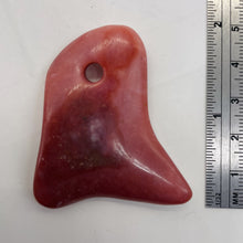 Load image into Gallery viewer, 71 Carats Designer Very Deep Pink Peruvian Opal Pendant Bead 9867AH