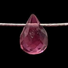 Load image into Gallery viewer, Merlot Zircon Gemstone .45 ct Briolette Bead | 5x3.1mm | Red | 1 Pendant Bead |