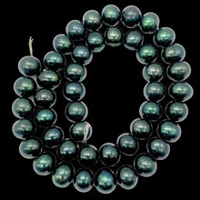 Load image into Gallery viewer, Midnight Emeralds Green FW Pearl Strand 109444