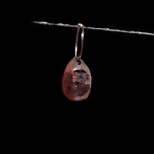 Load image into Gallery viewer, Champagne Diamond Faceted .41ct Briolette Bead | 5x3mm | Red Tint | 1 Bead |