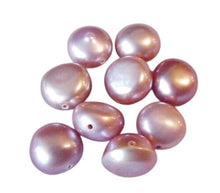 Load image into Gallery viewer, 9 Beads of Sweet Lavender Pink FW Pearls 8 to 8.5mm 4478