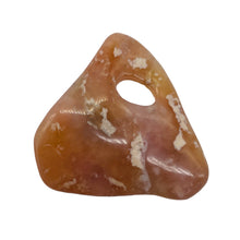 Load image into Gallery viewer, Designer Pink Peruvian Opal Pendant Bead | 47cts! | 33x30x5mm |