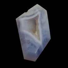 Load image into Gallery viewer, Druzy Blue Chalcedony Designer Pendant | 35x20x7mm | Blue | 1 Bead