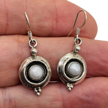 Load image into Gallery viewer, Fresh Water Pearl Sterling Silver Earrings | 1 1/4" Long | White | 1 Pair |