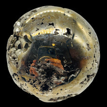 Load image into Gallery viewer, Pyrite Sphere Display Item | 384g | 2 1/4" | Golden | 1 Collector's Sphere |