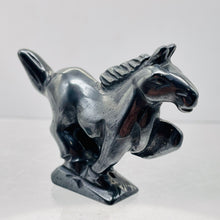 Load image into Gallery viewer, Hand-Carved Galloping Horse | 1 5/8" Tall | Black | 1 Pony |