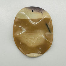 Load image into Gallery viewer, Desert Scene Mookaite 50x40.5mm Oval Pendant Bead 8146R