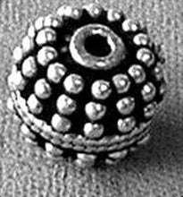 Load image into Gallery viewer, Bali Beads of Incredible Solid Sterling Silver | 12x11mm | 6 gram each| 2 Beads|