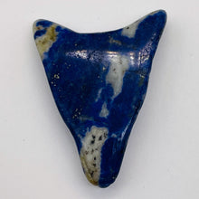 Load image into Gallery viewer, Sodalite Carving Wolf Head Pendant Bead | 40x30x10mm | Blue White | 1 Bead |