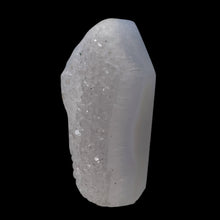 Load image into Gallery viewer, Chalcedony Druzy 56ct Designer Cut Pendant Bead|31x20x12mm| Blue| 1 Pendant Bead