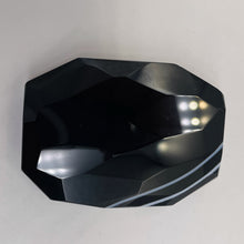 Load image into Gallery viewer, Onyx Flat Faceted RectangularPendant Bead | 50x48x14mm | Black White | 1 Bead |