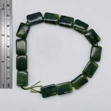 Load image into Gallery viewer, Glory Nephrite Jade Rectangle Bead Strand 109375