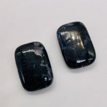 Load image into Gallery viewer, Stormy Purple Sky Jasper Rectangle Pendant Beads | 30x22x8mm | 2 Beads |