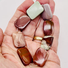 Load image into Gallery viewer, 4 Exotic Imperial Jasper 25x18x5mm Pendant Beads 10272P