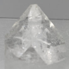 Load image into Gallery viewer, Apophyllite Natural 54ct Collectors Pyramid | 21x25x25mm | Clear | 1 Specimen |