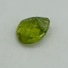 Load image into Gallery viewer, Peridot Faceted Briolette Bead | 1.5 cts | 7x5x4mm | Green | 1 bead |