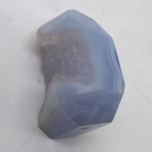 Load image into Gallery viewer, Chalcedony Druzy 56ct Designer Cut Pendant Bead| 28x20x13mm|Blue |1 Pendant Bead
