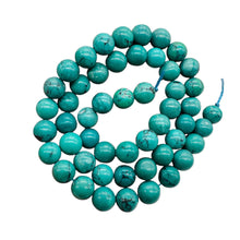 Load image into Gallery viewer, Turquoise Round Bead Strand | 8mm | Blue | 1 Strand |