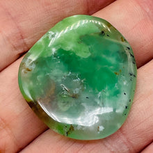 Load image into Gallery viewer, Chyrsoprase 53cts Art Cut Pendant Bead | 32x30x7mm | Green | 1 Pendant Bead |
