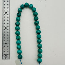 Load image into Gallery viewer, Turquoise Beads Round Half Strand | 8mm | Blue | 1 Half Strand |