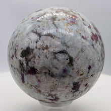 Load image into Gallery viewer, Garnet Crystal 597g Sphere | 2 7/8" | Red White | 1 Collector's Item
