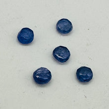 Load image into Gallery viewer, Tanzanite (approx 3.5cts) Rondelle Bead Parcel | 5x3mm | Blue | 5 Beads |