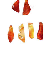 Load image into Gallery viewer, Designer 6 Wild Natural Carnelian Drop 20x6x5mm to 32x11x6mm Beads 8972