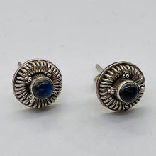 Load image into Gallery viewer, Labradorite in Sterling Silver Post Earrings | Blue Flash | 1 Pair |