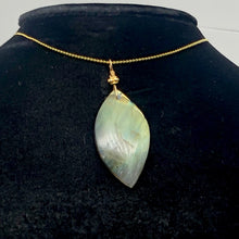 Load image into Gallery viewer, Labradorite 14K Gold Filled Drop Pendant | 2 1/4" Long | 510958G4 | Premiumbead