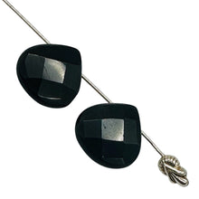 Load image into Gallery viewer, Natural Blue Tigereye Briolette Beads | 15x15x6mm | 2 Beads |