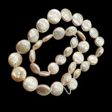 Load image into Gallery viewer, Amazing Natural Multi-Hue FW Coin Pearl Strand 104757E