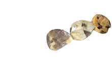 Load image into Gallery viewer, 3 Hand Carved Big Cat Feldspar Leaf Beads 9319FE