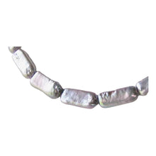 Load image into Gallery viewer, 5 Glamour Platinum FW Rectangle Coin Pearls 9935