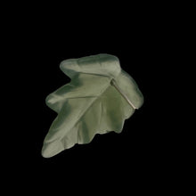 Load image into Gallery viewer, Serpentine New Jade Leaf Pendant Bead | 24x22x4mm | Fern Green | 1 Bead |