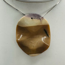 Load image into Gallery viewer, Desert Scene Mookaite 50x40.5mm Oval Pendant Bead 8146R