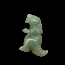 Load image into Gallery viewer, Hand Carved Aventurine Tyrannosaurus Rex Figurine | 20x15x7mm | Green