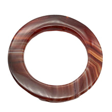 Load image into Gallery viewer, So Hot! Carnelian Agate Orange Picture Frame Bead | 37x3.5mm | 23mm opening |
