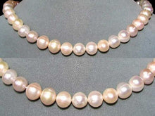 Load image into Gallery viewer, Huge 9 to 10mm Natural Rich Cream Pearl Strand 103434C