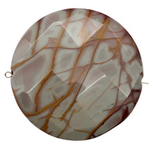 Load image into Gallery viewer, Picture Jasper Round Coin Pendant Bead | 50mm x 10mm | 1 Bead |