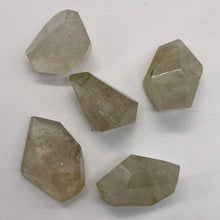 Load image into Gallery viewer, Rutilated Quartz Faceted Nugget Beads| 30x20 to 21x13mm | Clear, White| 5 Beads|