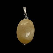 Load image into Gallery viewer, Mookaite Australian Sterling Silver Oval Pendant | 1 1/2" Long | Sand |