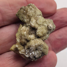 Load image into Gallery viewer, Heulandite 21g Crystaline Display Specimen | 40x28x27mm | Sparkling white, Gray|