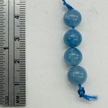 Load image into Gallery viewer, Aquamarine AAA Round Bead Parcel | 8mm | Blue | 4 Beads |
