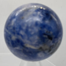 Load image into Gallery viewer, Sodalite Sphere 300g (10.5oz) Display Specimen | 63mm (2.5") | Blue White | 1 |