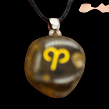 Load image into Gallery viewer, Zodiac Aries Tiger Eye Stone Oval Pendant | 1 1/2" Long | Bronze | 1 Pendant |