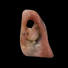 Load image into Gallery viewer, Designer Pink Peruvian Opal Pendant Bead | 40cts | 40x25x5mm |