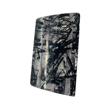 Load image into Gallery viewer, Tourmalinated Quartz Trapezoid Bead - Double Drilled | 24x14mm | Clear Black | 1