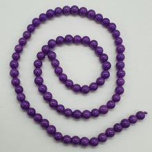 Load image into Gallery viewer, Phosphosiderite AAA Round Bead Strand | 16" Long | Purple | 80 Beads |